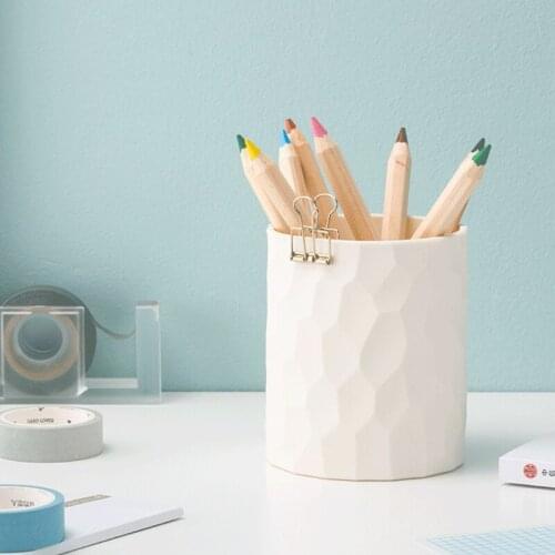 Cute Silicone Pen Holder Dcorative Cylinder Pencil Container Paint Brush Holder Case Bathroom Supplies Organizer Case Retailsale