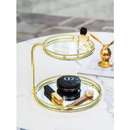 Multi-function bathroom shelf organizer and storage jewelry cosmetics Small items receive Decorate the small place storage rack