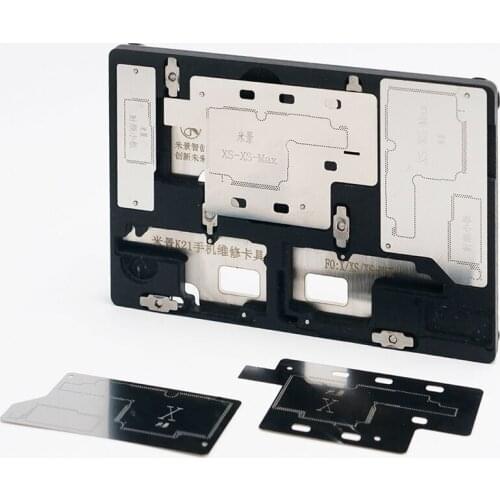 Circuit Board PCB Holder Jig Fixture for iPhone X/XS/XS MAX Logic Board Chip BGA Positioning Soldering Rework Platform