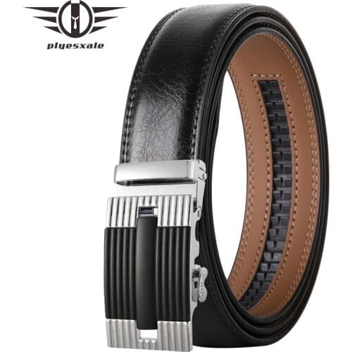 Mens Belts Luxury Brand Automatic Buckle Genuine Leather Strap Male White Black Brown Belt for Men Designers High Quality B542
