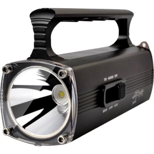 Rechargeable IPX8 waterproof professional diving light searchlight led flashlight can dive 100 meters underwater