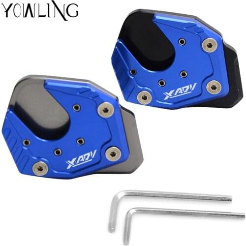Motorcycle Kickstand Foot Side Stand Extension Pad Support Plate For Honda X-ADV XADV ampliar 2017 2018 Scooter Accessories XADV