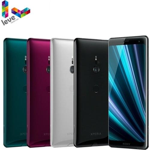 Sony Xperia XZ3 Global Version H8416 1SIM Unlocked Mobile Phone 6.0" 4GBRAM 64GBROM Octa Core 19MP NFC 4G LTE Android Smartphone