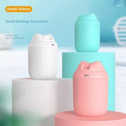 Cute Cat Shape Humidifier USB Charging Mute Mini For Car Household Bedroom Aroma Diffuser Atomizer Air Purifier