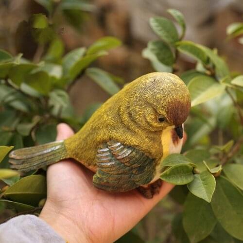 2 Pieces/set)Garden Decoration Resin Birds Animal Outdoor Accessories