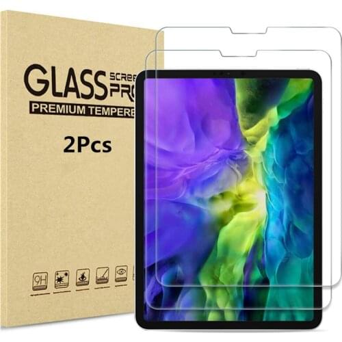 2 Screen Protector for iPad Air 10.9 glass Ultra-Thin Clear Scratch Resistant Tempered Glass for iPad 10.9 Inch iPad Air 4 2020