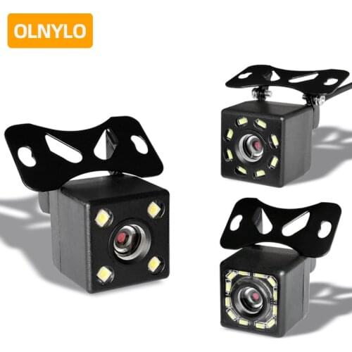 Car Rear View Camera Universal 12 LED Night Vision Backup Parking Reverse Camera Waterproof 170 Wide Angle HD Color Image