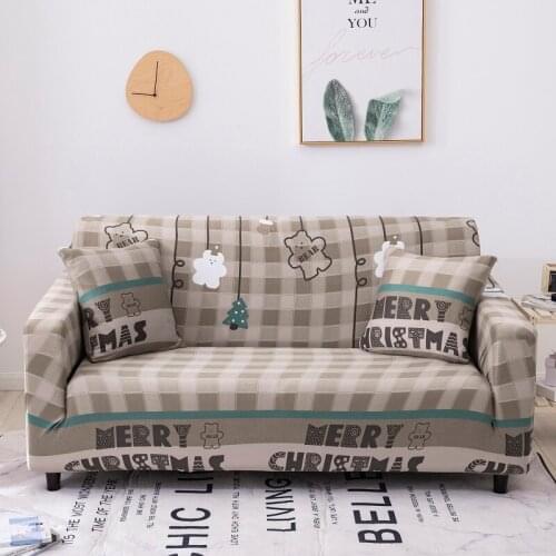Sofa Covers Slipcover 1/2/3/4 Seater Stretch Slipcovers Elastic Sofa Cover