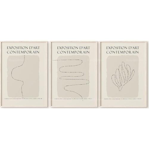 Digital Prints with Contemporary Abstract art | Vintage Art Galerie | Greige Colors | modern wall art | Fine line exposition