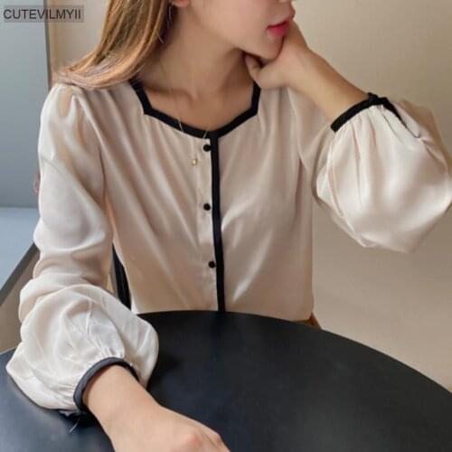 Cutevilmyii Satin Blouses