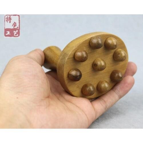 Wood Color Vietnam Rosewood/Fragrant Wood Back Massage Tool Body Massager Gua Sha Scrape Therapy Promote Blood Circulation Healt