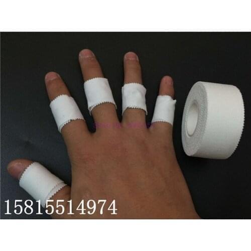 By dhl 500pcs Sports Tape Zigzag edge Cotton Tape Sports Protector Athletic Tape