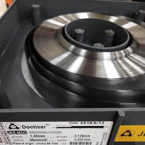 Stainless Steel Printing Doctor Blade 35*0.2mm for Printing Machine