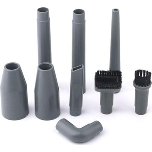 2021 New 9pcs/set Vacuum Cleaner Accessories Multifunctional Corner Brush Set Plastic Nozzle Head Tube Connector