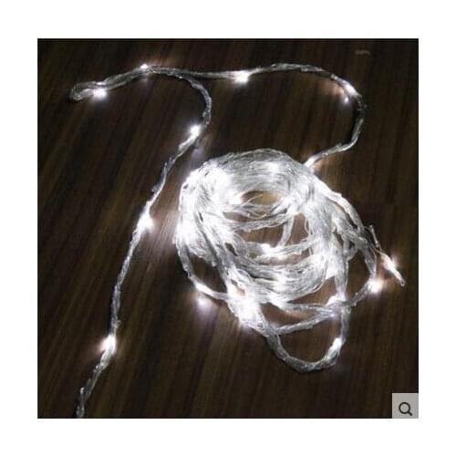 New Year! LED Christmas Lights Outdoor Decoration AC10M LED Waterfull String Lights Christmas Wedding Garlands Luces de Navidad