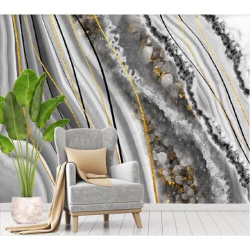 Papel de parede light luxury microcrystalline marble agate slice background wall 3d wallpaper,bedroom KTV bar mural wall decor