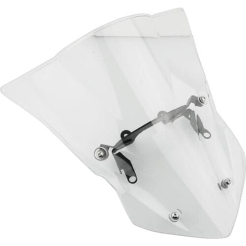 Clear Windscreen Screen Protector Wind Deflectors Shield Motorbike Windshield For KAWASAKI Z900 Z 900 2017-2018