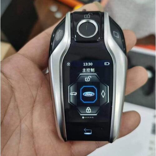 PKE LCD Remote Control fit Remote Start for car with one Button Start Stop for Gord