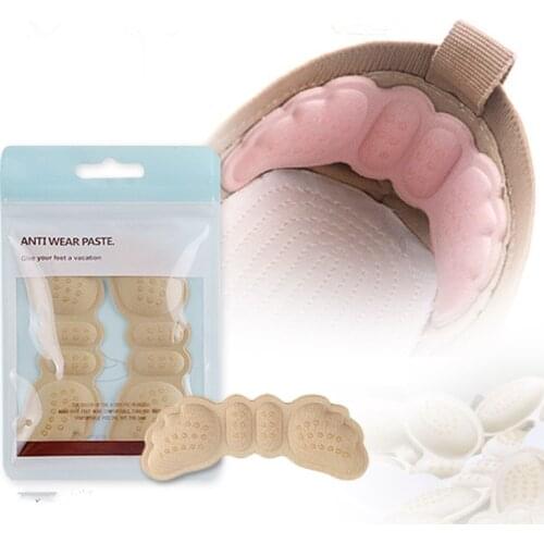 Women Insoles For Shoes High Heels Butterfly Adjust Size Heel Liner Grips Protector Sticker Pain Relief Foot Care Insert Cushion