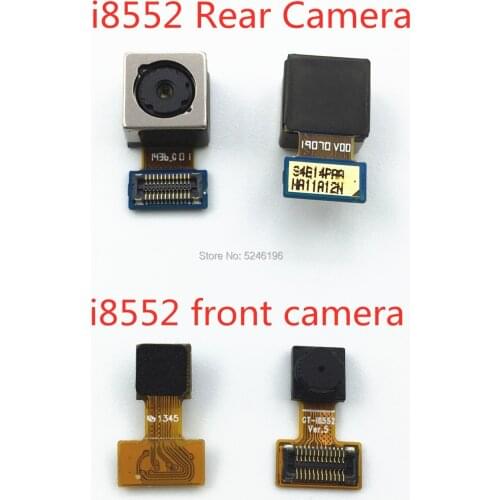1pcs Back big Main Rear Camera front camera Module Flex Cable For Samsung Galaxy i8552 Back Main Flex Cable Replace Part