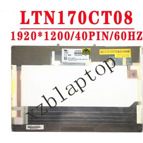 17.0'' 1920*1200 LVDS 40pins LED Lcd Screen LTN170CT08 001 DP/N 0FR928 LTN170CT08 D01 DP/N 0J501T LTN170CT08 L01 FRU 42T0787
