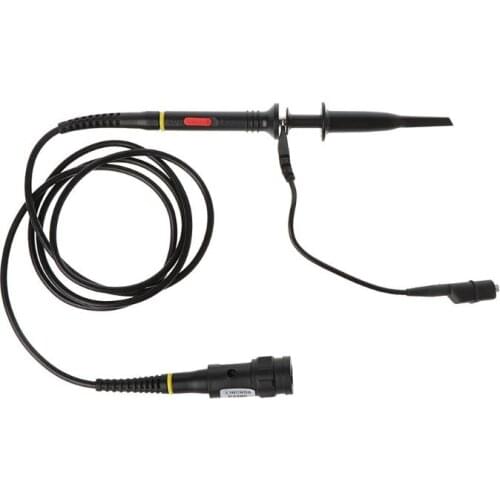 1X 10X P2200 200MHz High Precision Oscilloscope Probe Alligator Test Clip with Adjustable Attenuation Rate