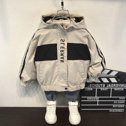 2020 Spring and Autumn Baby Winter Clothes New Boy Windbreaker Warm Jacket Tops Boys Jacket Baby Coats Fashion Coat