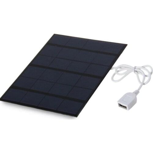 3.5W Solar Charger Polycrystalline Solar Cell Solar Panel USB Solar Mobile Charger For Power Bank