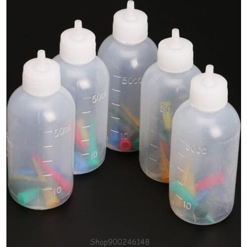 5PCS Jam Painting Squeeze Bottles With 35 Nozzles Cake Decor 50ML Baking Pastry Jy24 20 Dropship