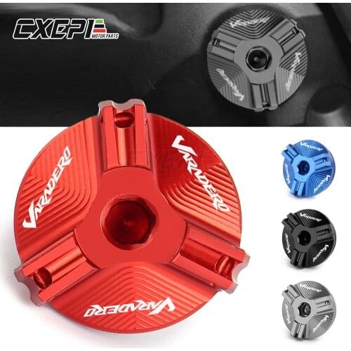 M20*25 Motorcycle Accessories Engine Oil Cup Plug Cover For Honda XL1000 XL1000V VARADERO Motorcoss CNC Aluminum Oil Filler Cap