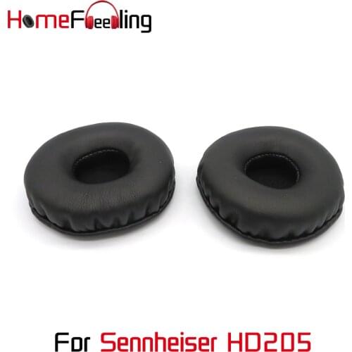 Homefeeling Ear Pads for Sennheiser HD205 Headphones Super Soft Velour Sheepskin Leather Ear Cushions Replacement Accessories