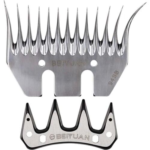 BEIYUAN 13 Tooth Sheep Goats Clipper Blade Replaceable Shearing Clipper Elbow For SHEEP Clipper Shears Scissors