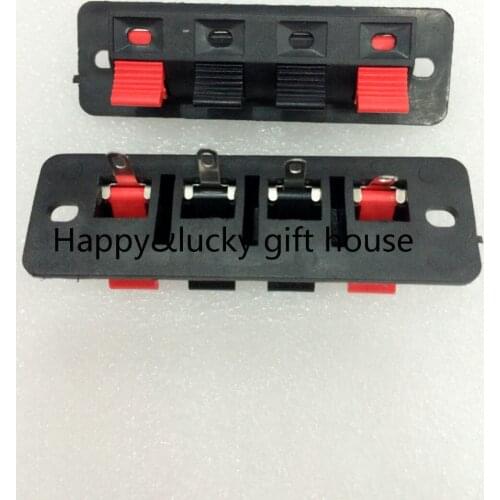 Hot sale Free shipping clamp terminal clip clip bread plate folder / audio clip 4P
