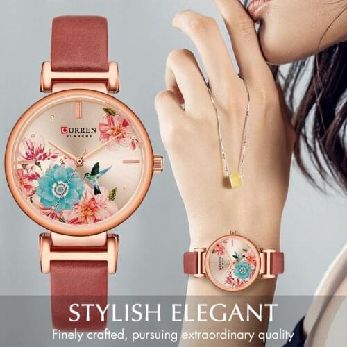 CURREN Watches New Stainless Steel Women Watch Stylish Design Wrist Watch for Girl Summer Ladies Watch Analog Quartz Clock
