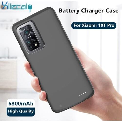 Xilecaly 6800mAh Power Bank Battery Case For Xiaomi Redmi K30S Anti Knock Proof Power Case For Xiaomi Mi 10T Pro Battery Case