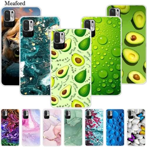 For Redmi Note 10T Case Luxury Silicone TPU Soft Cover Phone Case For Xiaomi Redmi Note10 4G 5G Shockproof Marble Fundas Coque