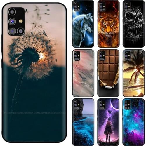 Cover Phone Case for Samsung M31s Soft Tpu Silicon Back Cover for Samsung Galaxy M31s Case M31 S M 31S GalaxyM31 Bumper Coque
