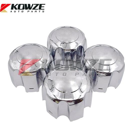 KOWZE 4pcs Disc Wheel Center Cap MB816581 fit for Mitsubishi Montero Pajero Sport L200 L400 Nativa Rims Wheel Hub Cover MR150558