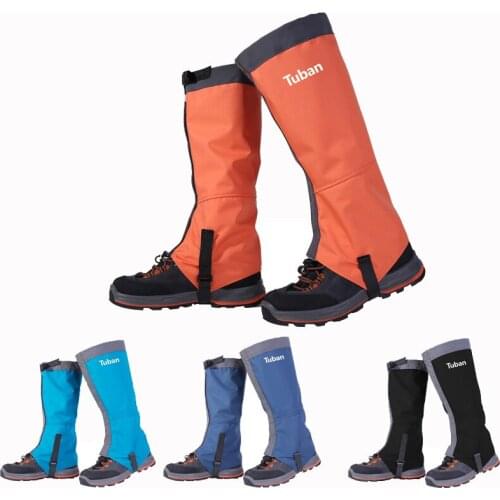 Unisex Outdoor Mountain Climbing Ski Waterproof Breathable Foot Sets For Women Men Windproof Shoes Cover Children Snow Gaiter