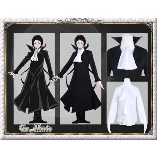 The Anime ONLINE COS Stray Dogs Akutagawa Ryunosuke cosplay costumes 2021 LL