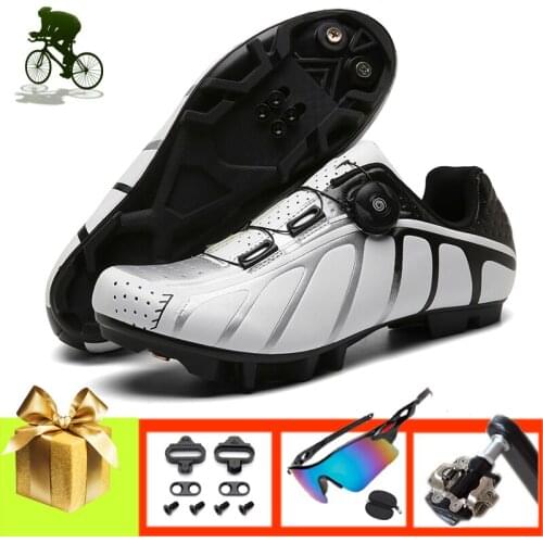 Professional Mountain Bike Shoes for Men Women Breathable Self-loking Sapatilha Ciclismo Mtb SPD Pedals Racing Cycling Sneakers