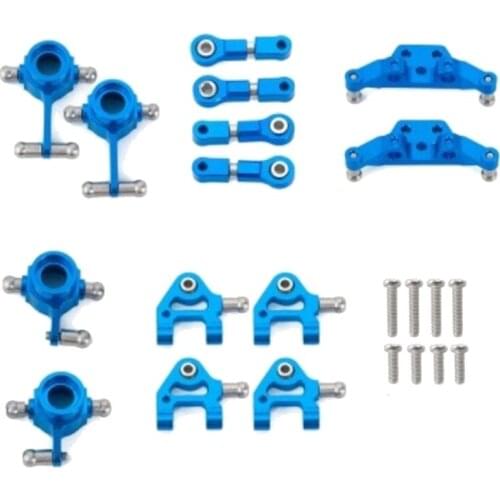 Metal Full Set Upgrade Parts Steering Cup Lower Arm for Wltoys 1/28 K969 K979 K989 K999 P929 P939 Rc Car Spare Parts