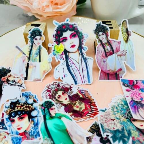 24pcs Drama character stickers decorative stickers DIY handmade photo album