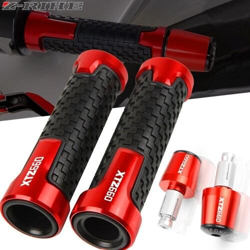 Motorcycle 7/8" 22mm Handlebar Grips Ends Handle Bar Cap End Plug FOR YAMAHA XTZ660 XTZ 660 TENERE 1991-1998 1997 1996 1995