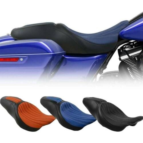 Motorcycle Motor Driver Passenger Seat For Harley Touring Road King Electra Tri Street Glide Models 2009-2020