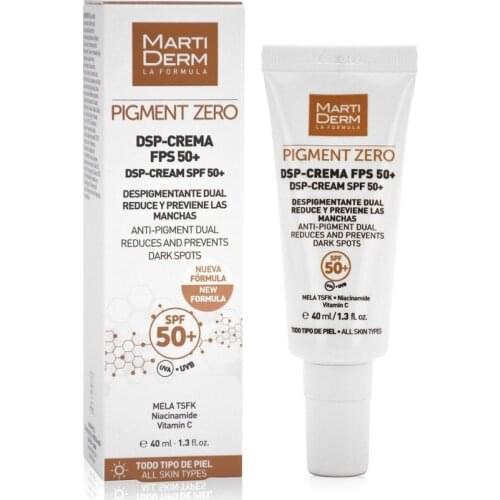 MARTIDERM - DSP PIGMENT ZERO CREMA FPS 50+ (40 ML)