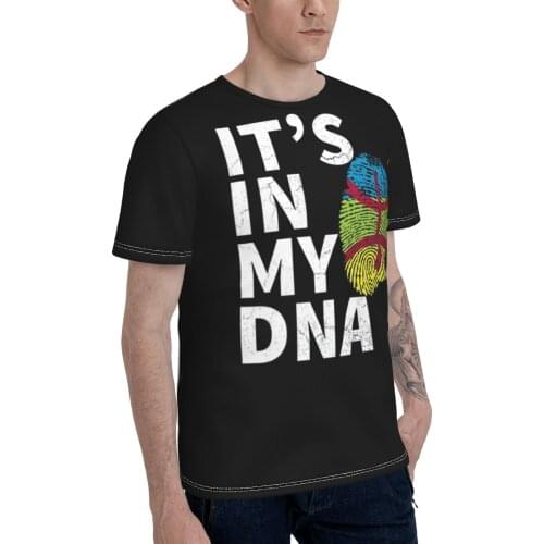 Promo Baseball Amazigh Is In My DNA Tamazgha Kabyle Pride T-shirt Novelty Mens T Shirt Print Joke Berber Amazigh Flag Tops Tees