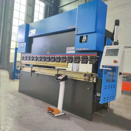 Factory directly supply widely use cnc hydraulic press brake wc67k-125t3200 TP10S control