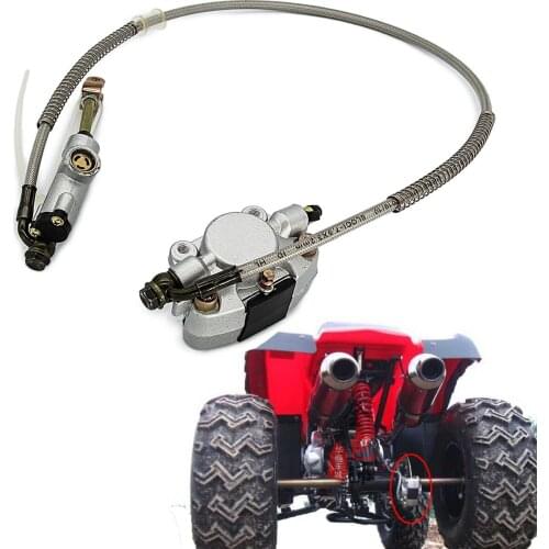 Brake Master Cylinder Pump Rear Brake Assembly For 50cc 70cc 90cc 110cc 125cc 250cc Quad Go-Kart Taotao Brake System Spare Parts