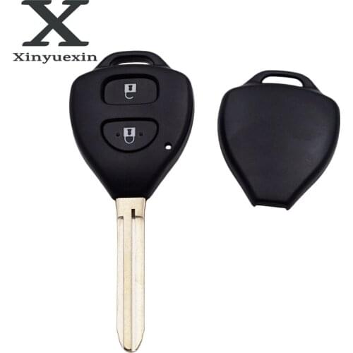 Xinyuexin Uncut Replacement Plastic Remote Blank Key For Toyota Camry 2007 2008 2009 2010 Avalon Corolla Matrix RAV4 Venza Yaris